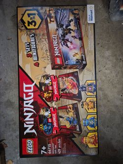 LEGO 66715 Ninjago Gift Set 3in1 Walmart Exclusive (71742, 70688, 70690) - New!