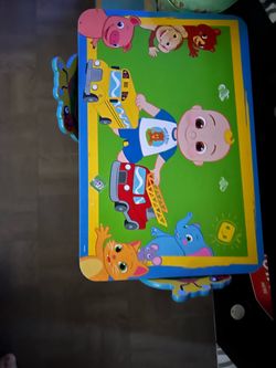 Cute little table for two for babies that are from two years old to five