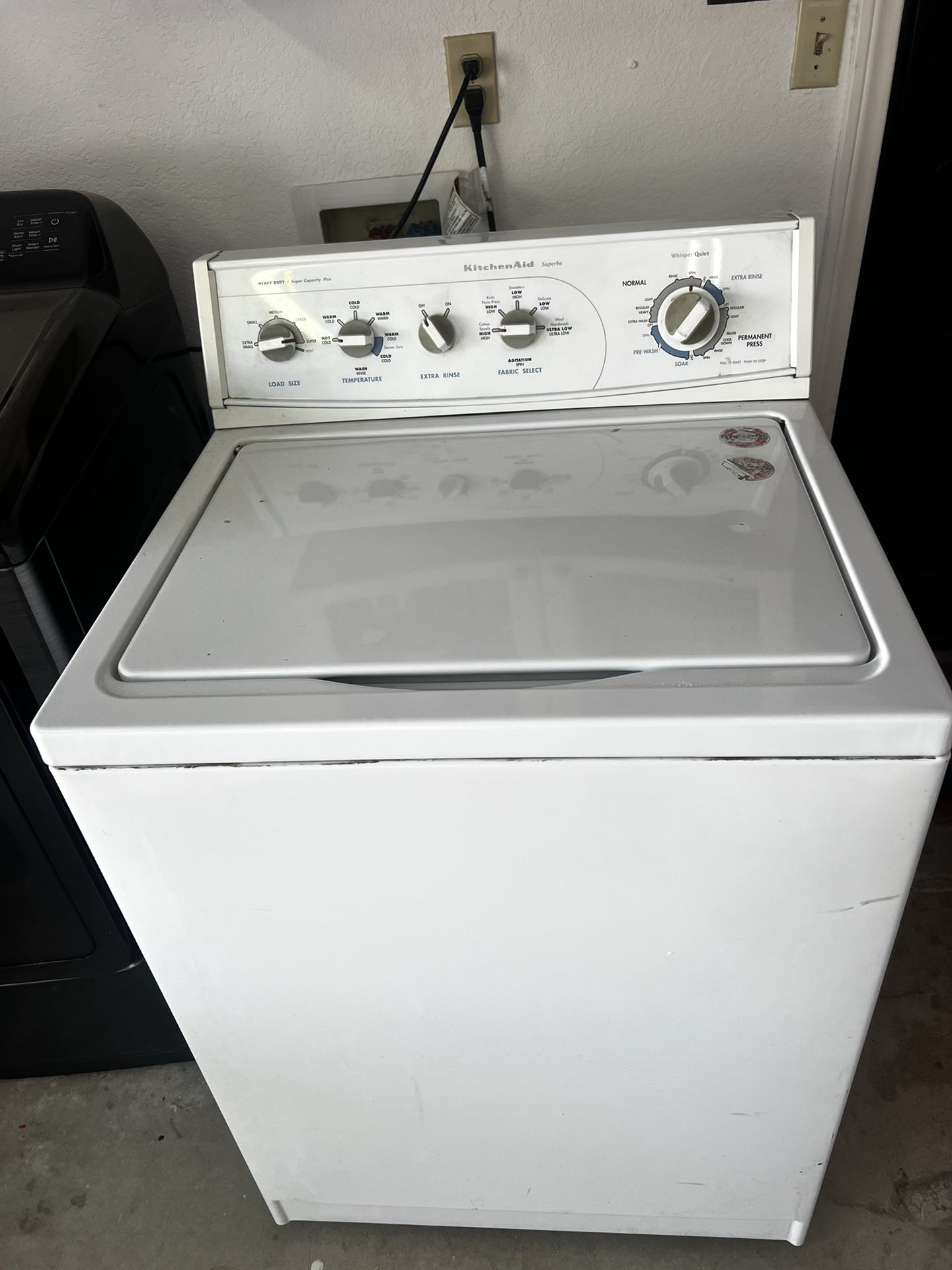 Kitchen Aid By Whirlpool Heavy Duty Washer