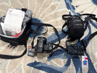 Two Sony digital cameras