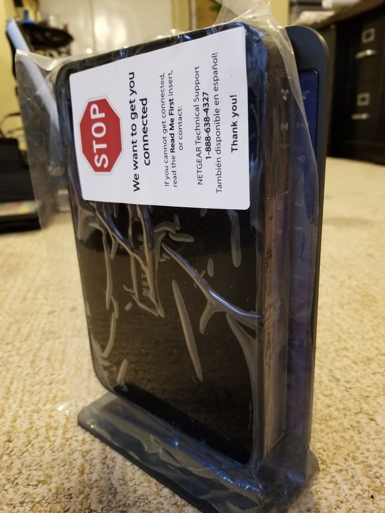 Netgear N600 Wireless Dual Band Gigabit DSL Modem Router