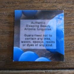 Genuine Arizona Sleeping Beauty Turquoise 