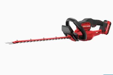 CRAFTSMAN V20 20-Volt Max 22-in Dual Cordless Electric Hedge Trimmer (1-Battery Included)