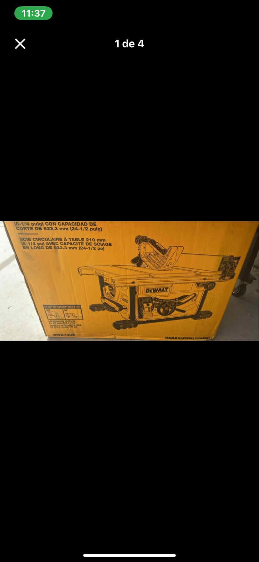 Table Saw8-1/4