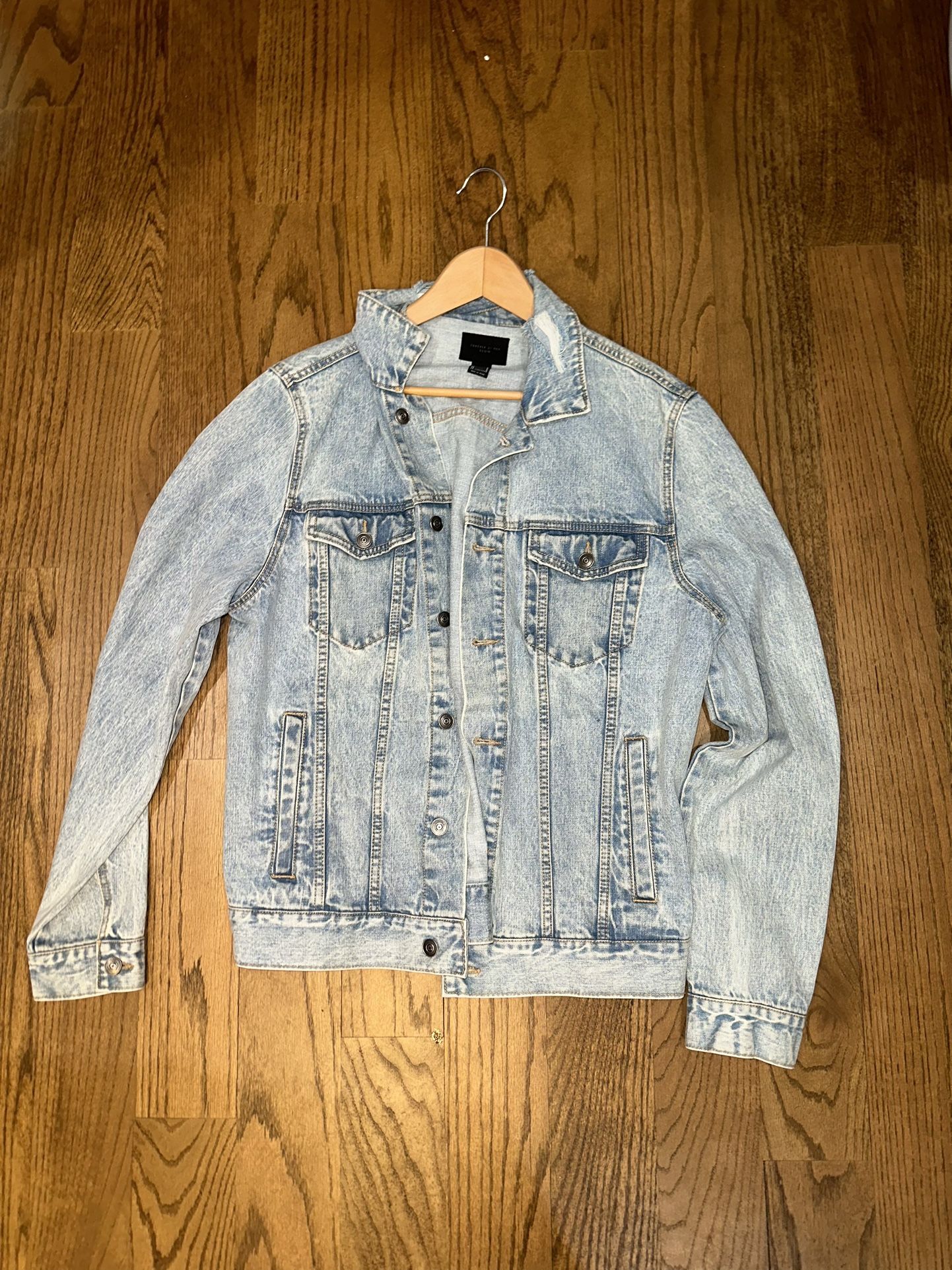 Light blue denim jacket