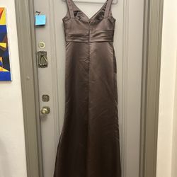 Bill Levkoff Formal Long Brown Dress Size 10