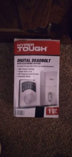 Digital deadbolt