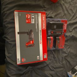 Craftman 7/8 Rotary Hammer With Batteries 