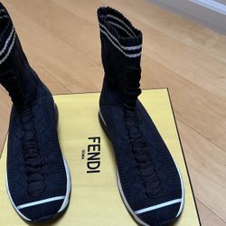 Fendi  Knitted Sneakers 