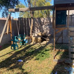 kids swing set