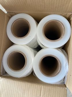 Pallet Stretch Wrap 18x1500x80 Gage  ,4 Roll In A Box  $45 for  Box  