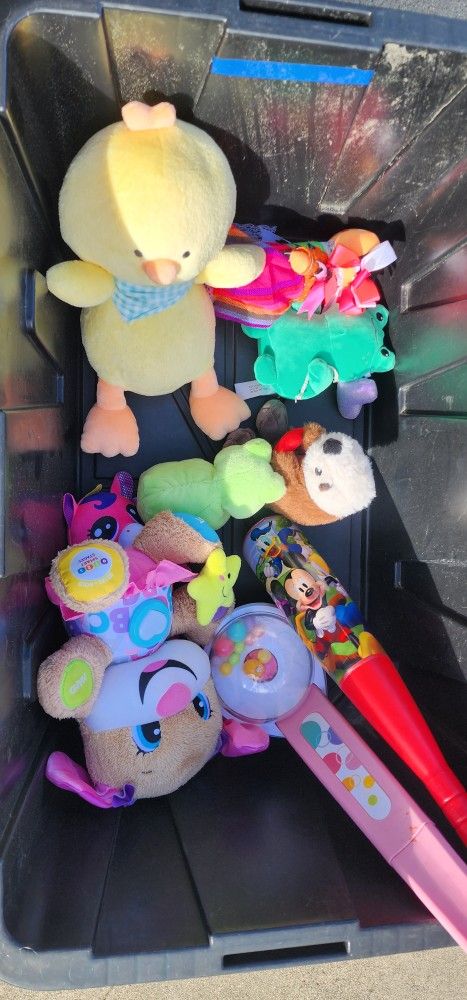 Tote Of Toys Etc For Kids