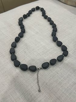 Ann Taylor wooden necklace