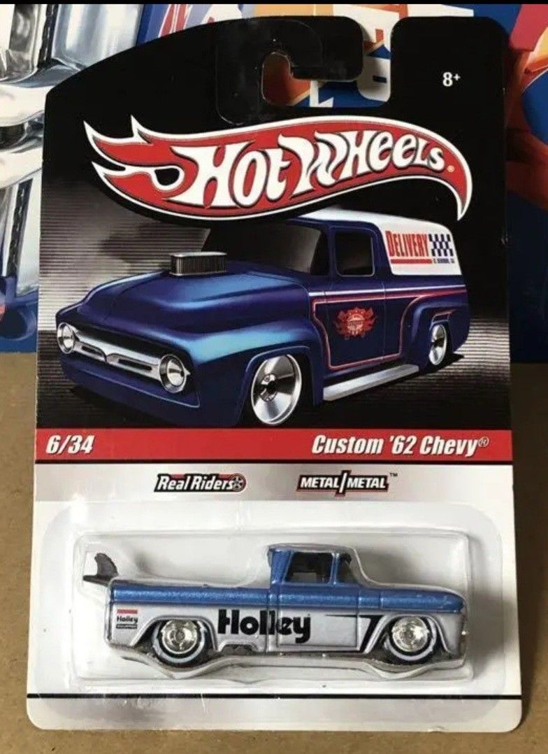 Wanted Hotwheels '62 Custom Chevy Pickup