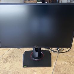 ASUS VG248QG 24" G-SYNC Gaming Monitor 165Hz 1080p 0.5ms Eye Care with DP HDMI DVI (east Side Golf Links/harrison)