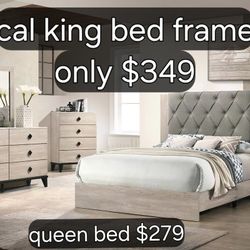 Cal King Bed  Frame Only 