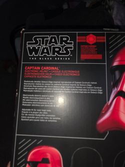 Star Wars Black Series Captain Cardinal Electronic Helmet