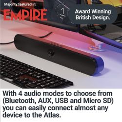 Portable Bluetooth PC Sound-bar 