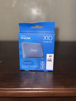 Crucial X10 4TB Portable SSD