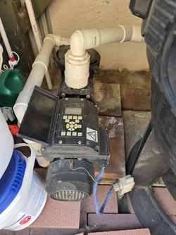 Variable Pool Pump Damaged