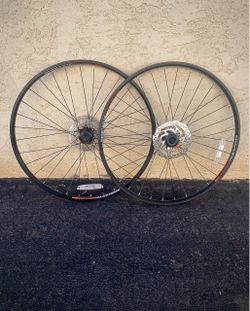 New AlexRims MTB bike disc Wheelset + rotors