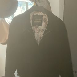 Vintage VENEZIA Woman’s Black Suede Leather Jacket. 