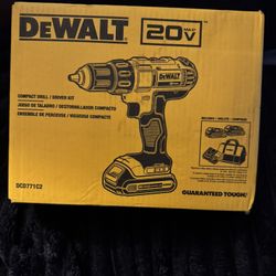 Brand New Dewalt 20w Drill Unopened 