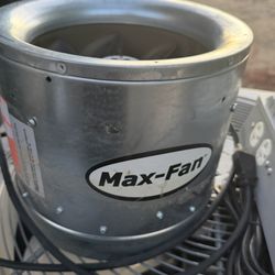 Max Fan With Tube 