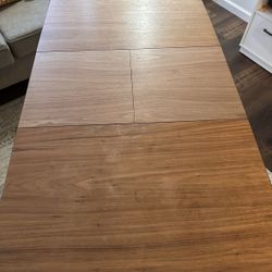 Expandable Wood Dining Table 