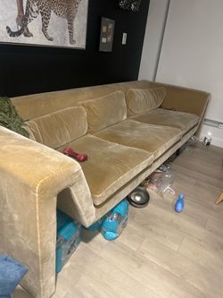 FREE: Cb2 couch, Wayfair chairs, mounts, art, and Nectar Mattress
