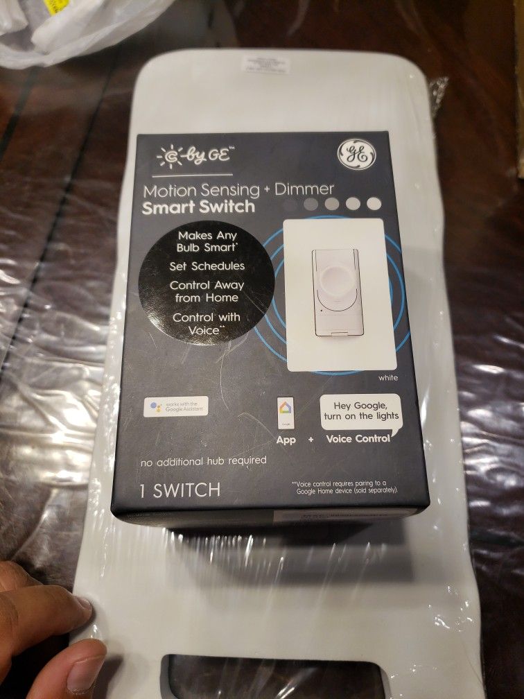 GE motion Sensing +dimmer Smart Switch