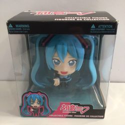 Hatsune Miku anime figure Just Toys Intl. * dented box *