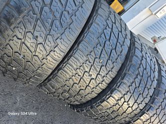 4 used tires Lt33x12.50r20 Nitto Terra Grappler G2 $280.00