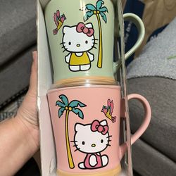 Hello Kitty Mug Set
