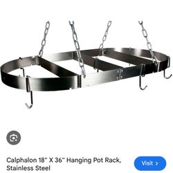 Calphalon Hanging Pot Rack