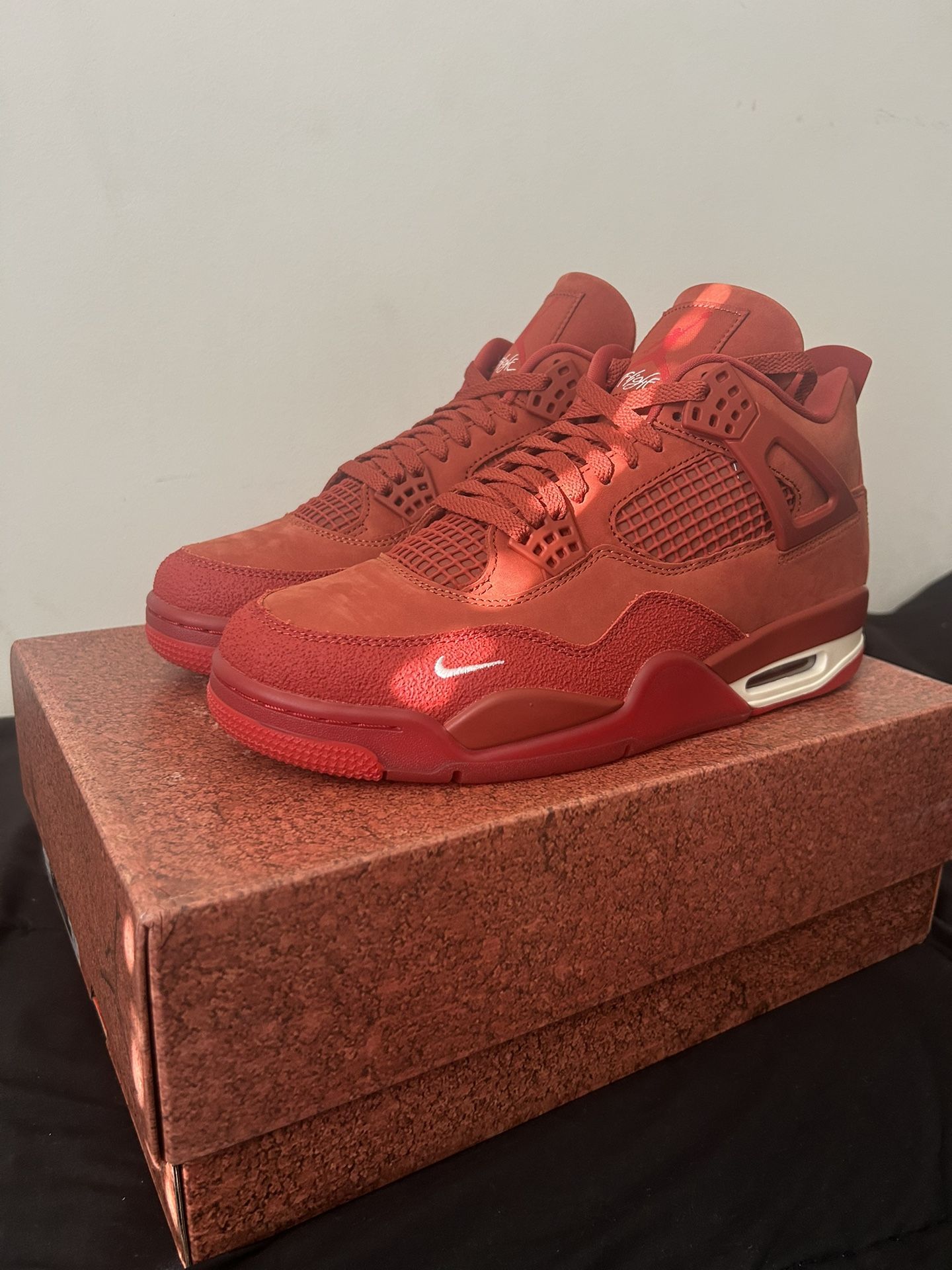 AUTHENTIC Air Jordan 4 Retro OG SP Nigel Sylvester Brick By Brick