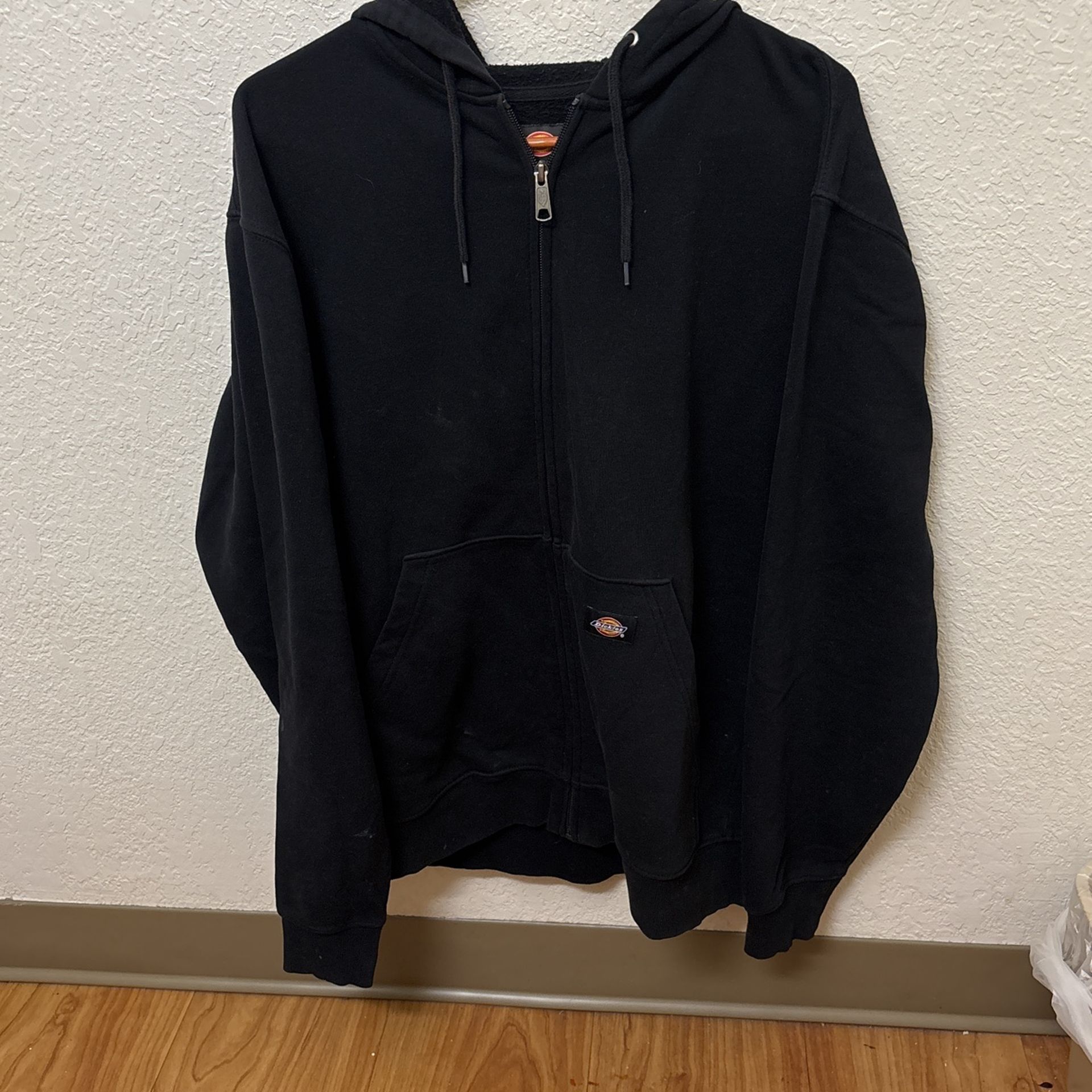 Dickies Hoodie Zip up Black Medium
