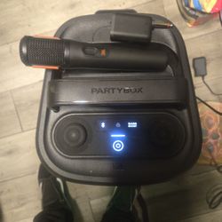 Jbl Party Box Club 120 With Jbl Bluetooth Microphone 