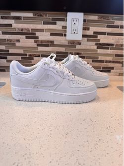 Nike Air Force 1 Low White size 8 women  Size 6.5 men