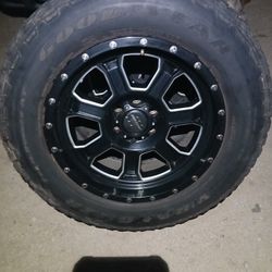 20 Inch Pro Comp Rims And Tires Fits Ford 6 Lug
