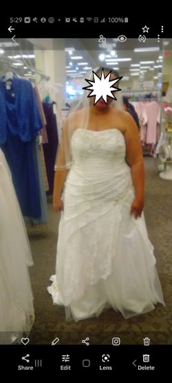 New Never Worn ( Veil Not Included)