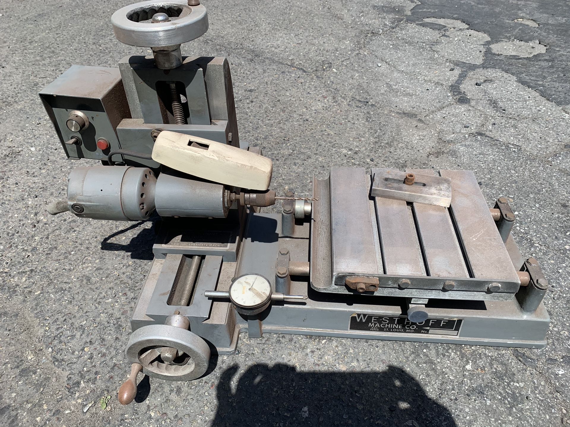 Westhoff horizontal drilling machine /flush drill model 100-1