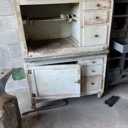 Antique Bakers Cabinets 