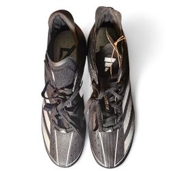 adidas Men's Adizero Electric Football Cleats Black/White, Size 11, IH7427