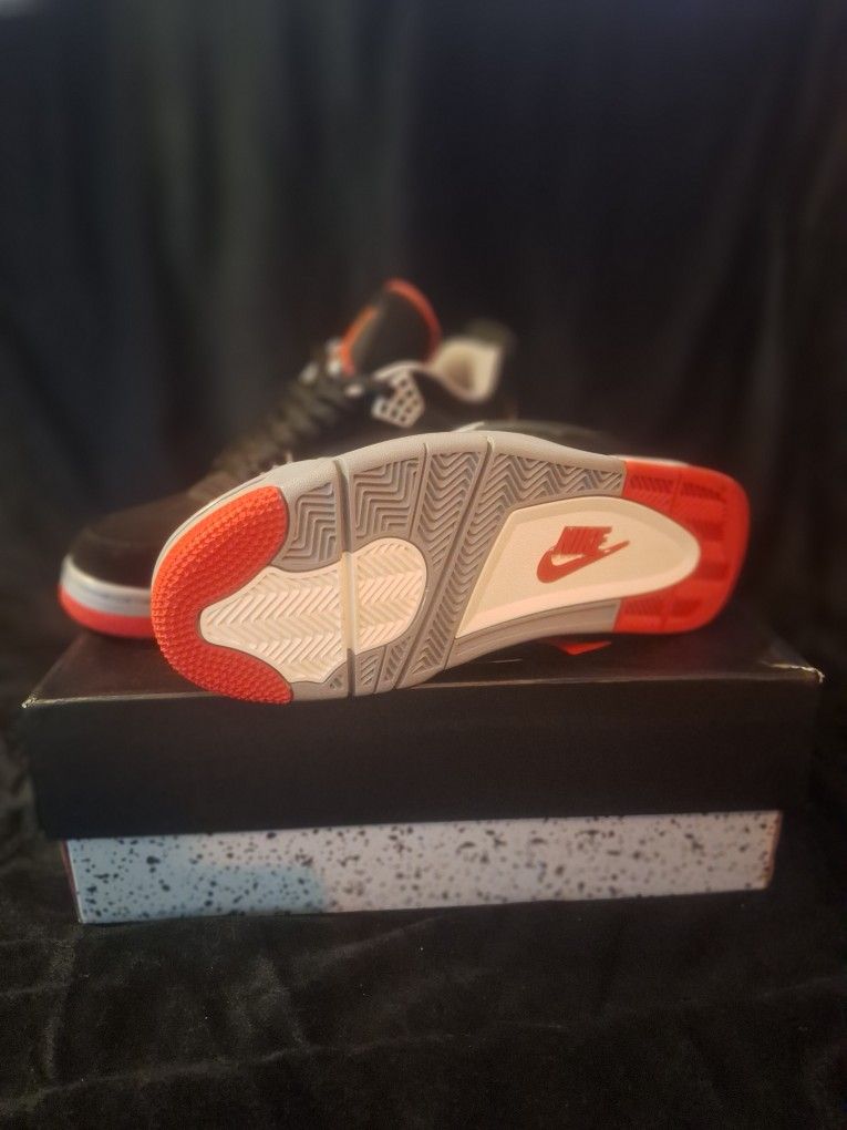 Air Jordan 4 Retro Black Red