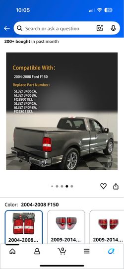2004-2008 F150 Tail Lights