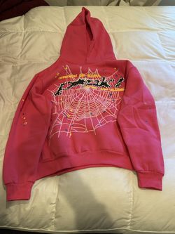 Spi5der Pink Hoodie