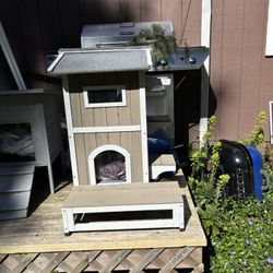 Outdoor Cat House 
