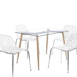 Windsor Back Stacking Side Chair (Set of 4)