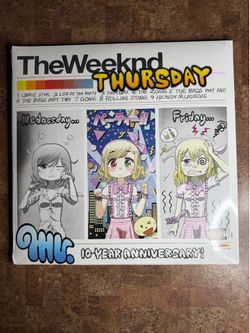 The Weeknd Thursday Vinyl 10 year anniversary